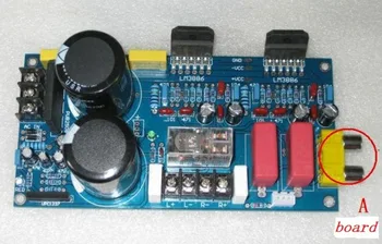 

Fannyda LM3886 home power amplifiers board stereoscopic dual channel amplifier A B board with transistor home theater amplifiers