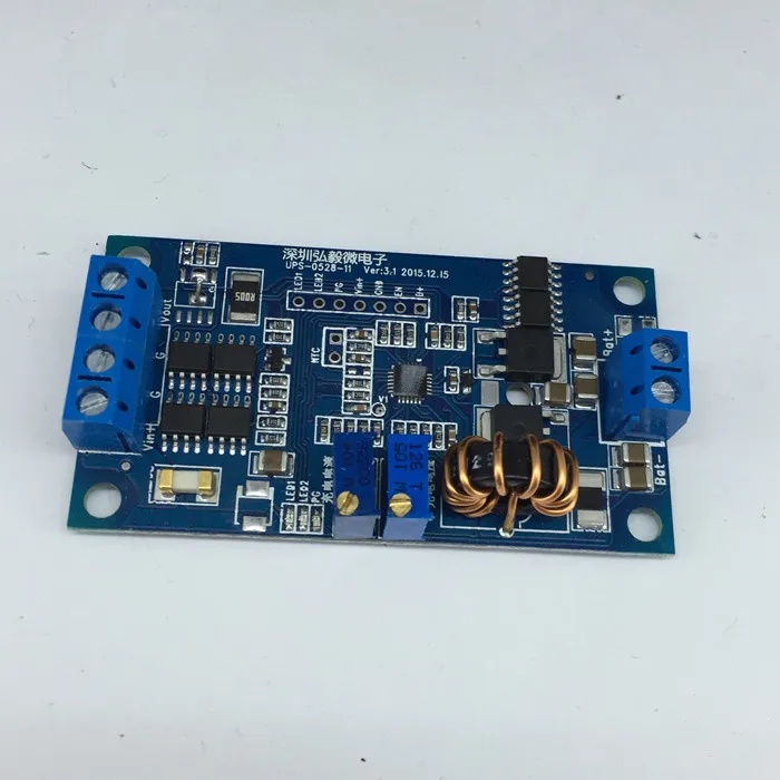 15A DC UPS power supply module load 9A rechargeable 15A adjustable