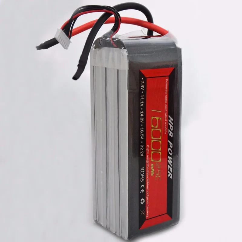 

2015 New Arrivel HPB 22.2V 25C 16000mAh High Density Capacity High-current Lipo Battery For Flying Multimotor Mahines