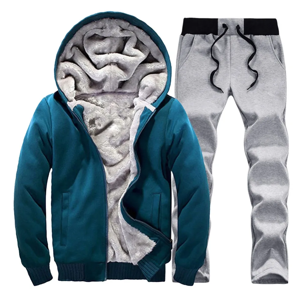 2018 Winter Brand Men Tracksuit Sportwear Sweatshirt Fitness Men's Suit Autumn Tracksuits Set Cheap Hoodies Men Track Suit