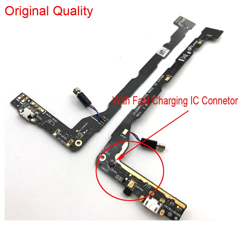 

For Asus Zenfone 2 Laser ZE600KL ZE601KL USB Dock Charging Port Plug Charger Connector MIC Microphone Board Flex Ribbon
