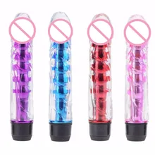 Wonderful Adult G Spot Dildo Massager Multi speed Rabbit Waterproof Wand Vibrator 2017 Sex Toy For