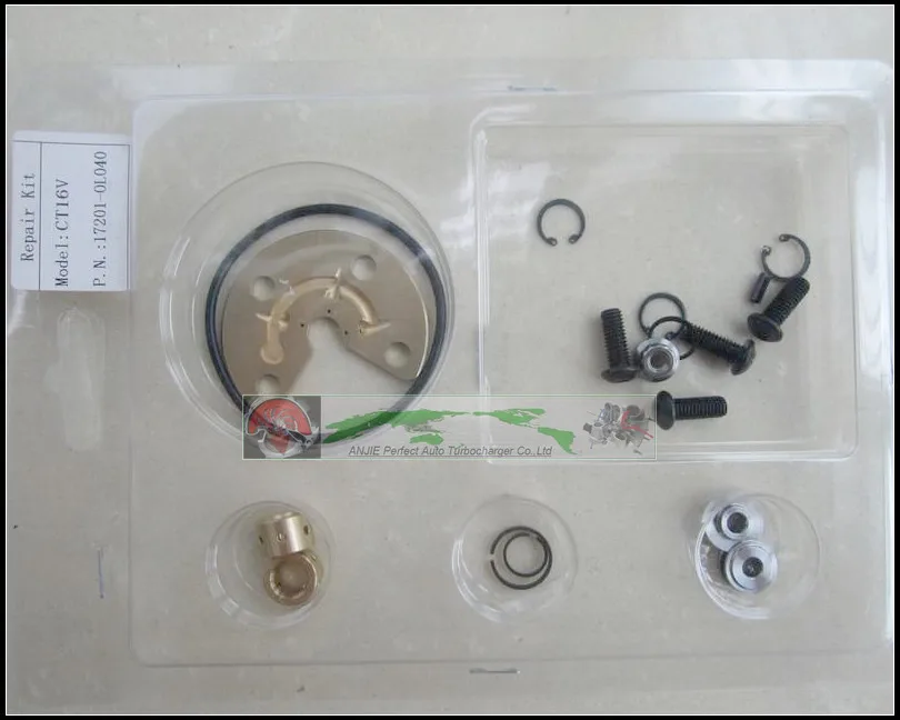 Ремкомплект турбокомпрессора для TOYOTA HI-LUX Landcruiser VIGO3000 1KD-FTV 1kdftv 3.0L CT16V 17201-OL040 17201-30110 |