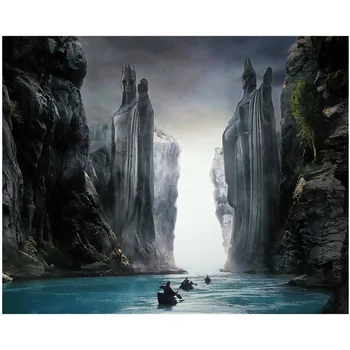 

Full Drill Square Diamond Painting Lord Of the Rings Nature 5D Cross Stitch Kits Full Round Diamond Embroidery Home Decor JS4916