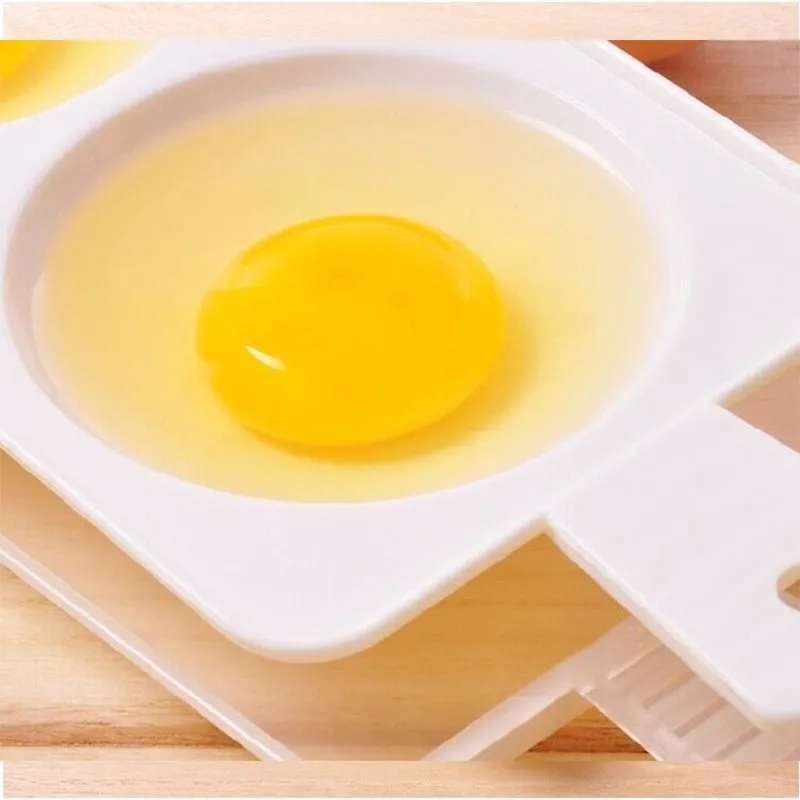 1pcs Microwave Egg Box Plastic Cooker Oven Boiler Omelettes Box Cookware Poached 2 Eggs Boiling Cooking Boilers Kitchen Accessories (4)