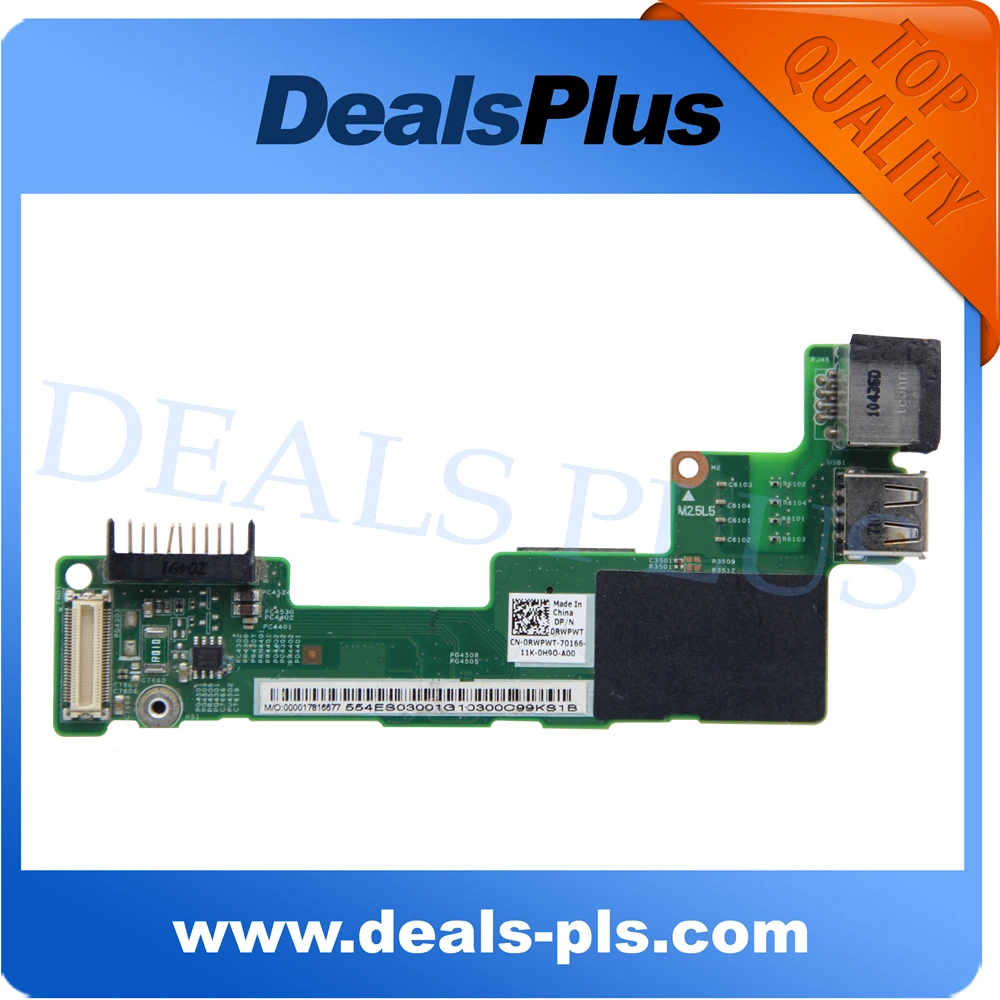 

Replacement New USB Ethernet Charger LAN Board For Dell Vostro V3400 0RWPWT