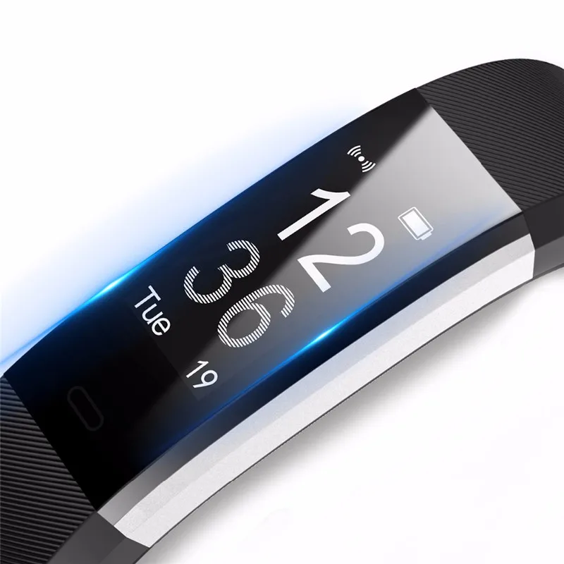 elink oled fitness tracker with heart rate monitoring