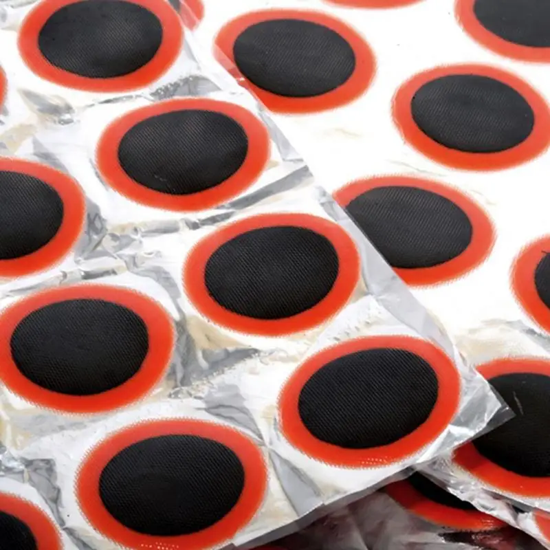 

48pcs/set 25mm Round Rubber Patch Bicycle Bike Cycle Tire Tyre Puncture Repair
