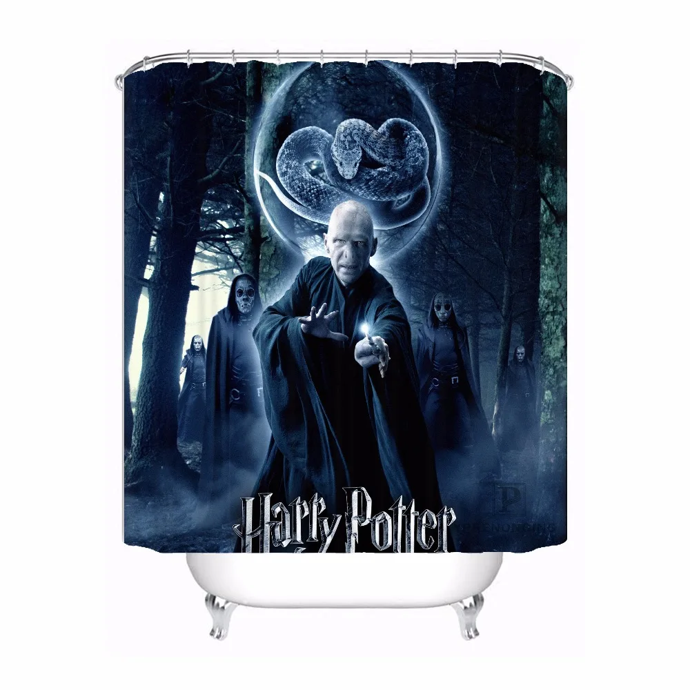 

Custom Harry Potter College Symbol Shower Bath Curtain Mildewproof Waterproof Polyester Various Sizes#0421-21-36