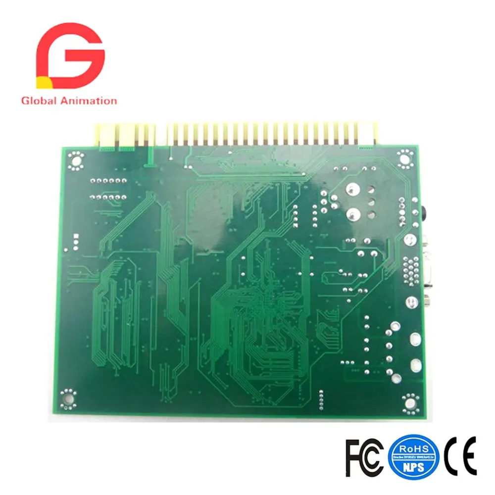 Классическая аркадная видеоигра 60 в 1 PCB модульная доска JAMMA для выход CGA VGA