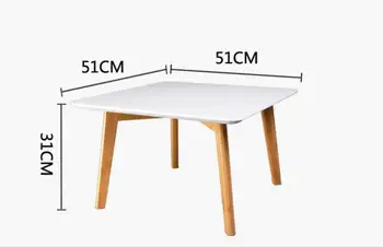 

51*51*31CM Eco-friendly bamboo Multi-purpose Coffee Table Tea table Side tables