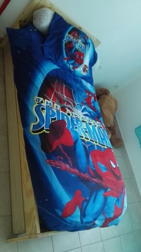 Disney spiderman Комплект постельного белья мультфильм мальчик постельное белье 3d