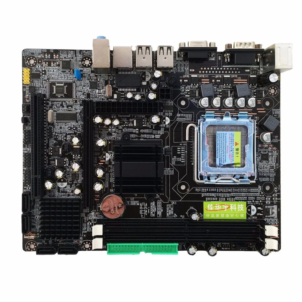

Professional 945 Motherboard 945GC+ICH Chipset Support LGA 775 FSB533 800MHz SATA2 Ports Dual Channel DDR2 Memory