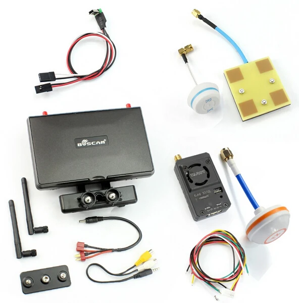 Boscam Galaxy D2 7in FPV Monitor Display 1000wm 600wm 300wm Wireless AV Transmitter System for DIY FPV Racer Drone Quadcopter Boscam Galaxy D2 7in FPV Monitor Display 1000wm 600wm 300wm Wireless AV Transmitter System for DIY FPV Racer Drone Quadcopter