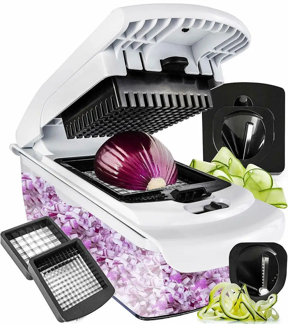

Vegetable Spiralizer Multi function Fruit Chopper Food Slicer 4 Blades Vegetables Chopper Veggie Cutter Dicer