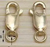 

4x10mm Gold filled made in USA spring clasp high quality lobster clasp 5pcs/lot free shipping(MS1079 )