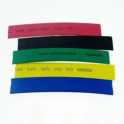 Multicolor 5m 30mm Inner Diameter Insulation Heat Shrink Tubing Wire Cable Wrap