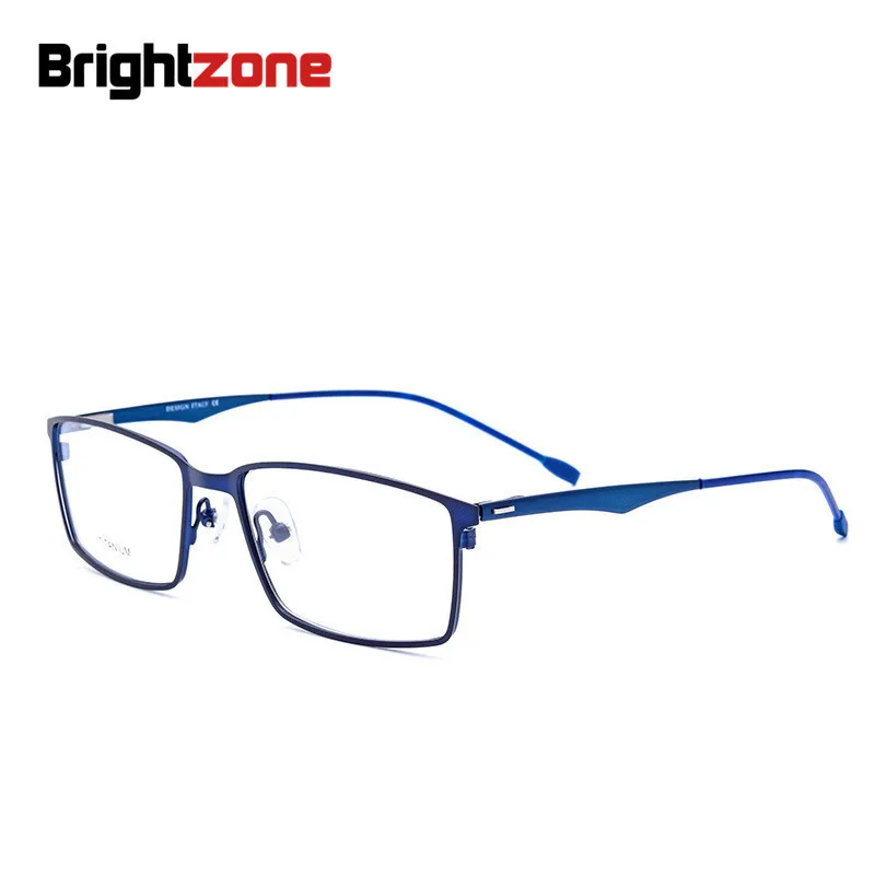 

Brightzone Foreign hot Sell Spectacle Frame Man Business Classic Full Frame Exceed Light Ultrathin Titanium Alloy Glasses