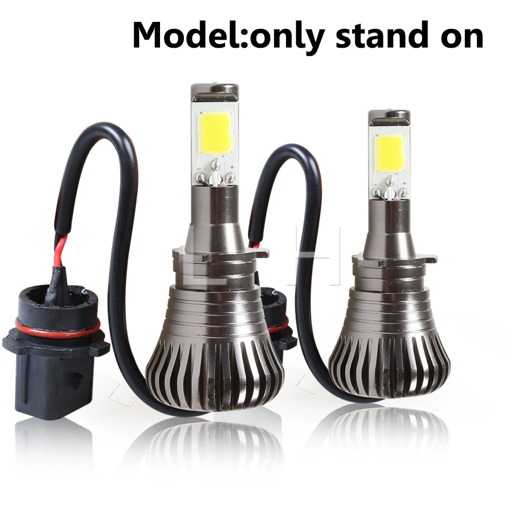 

2X P13W Led Fog Light Bulbs 80W Pink white Ice Blue Yellow 1model stand on
