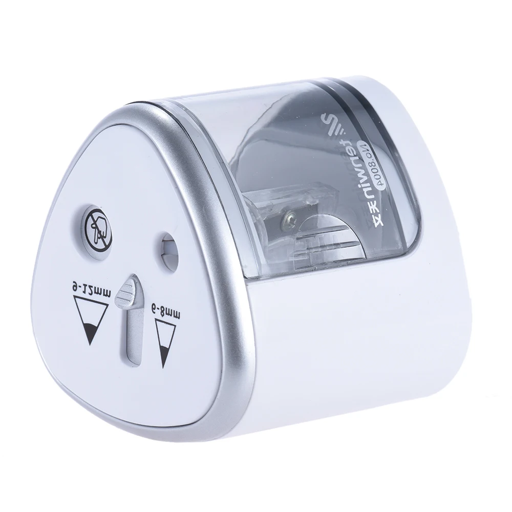 

School Automatic Electric Pencil Sharpener Battery Operated Sacapuntas Electrico Stationery Pencils
