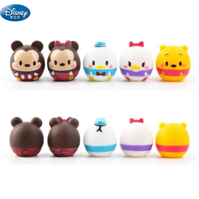 

5 pcs/lot Minnie Mickey Mouse Action dolls kids Stitch Toy Figures about 3 cm