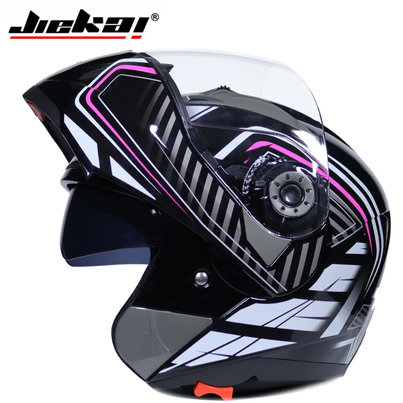 Каждый доступный мотоциклетный шлем флип-ап шлем, модульный шлем, гоночный шлем JIEKAI-105 - Цвет: b3