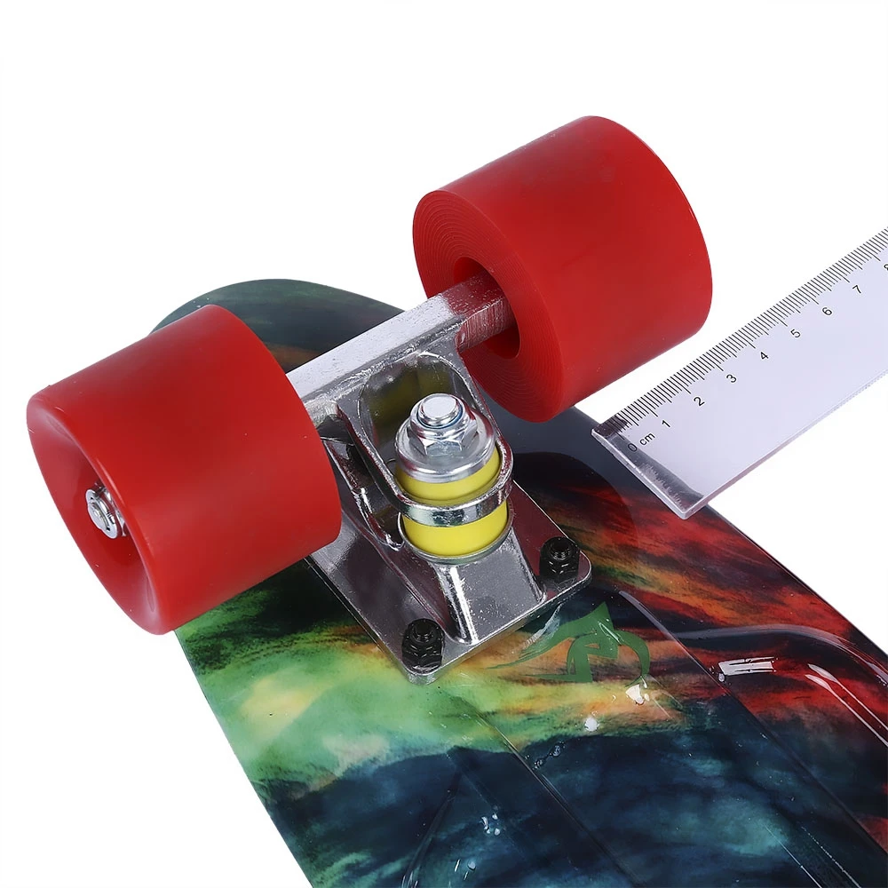 Роликовая доска Longboard 22 дюймов с рисунком четырехколесная ПП доска Deck дети и взрослые развлечения дропшиппинг