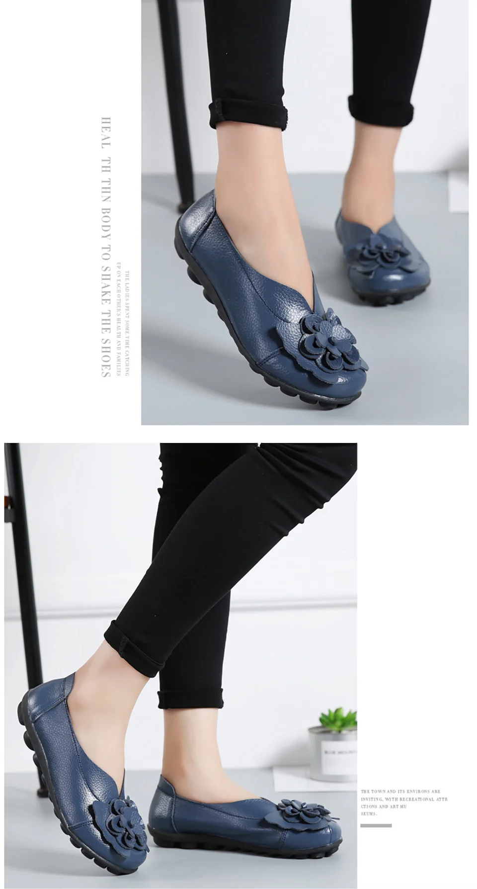 Ngouxm/Женская обувь на плоской подошве из натуральной кожи; женские лоферы; модная повседневная женская обувь на плоской подошве; Женская Удобная обувь нового дизайна