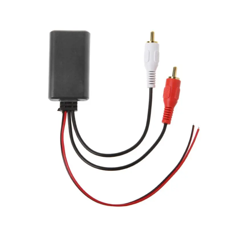 Автомобильный bluetooth беспроводной адаптер подключения для стерео с 2 RCA AUX в