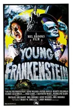 

GENE WILDER MADELINE KAHN young frankenstein 1974 movie SILK POSTER Decorative painting 24x36inch