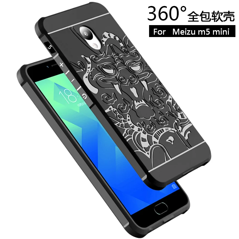 

For Meizu m5 mini Case For Meizu M5 Note Cover Back Covers Cases For Meizu m5 Anti-knock Armor Silicon Phone Protection For Male