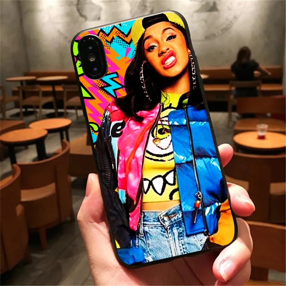 Новые мягкие чехлы для телефонов song Taki ft Selena Gomez Ozuna Cardi B DJ со змеиным рисунком iphone 8