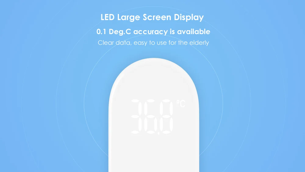 Xiaomi Mi домашний термометр IHealth, цифровой инфракрасный термометр для ухода за ребенком, бесконтактный термометр для измерения температуры лба