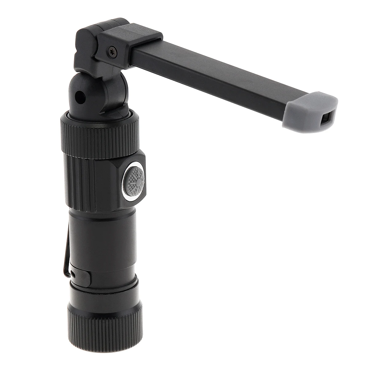 SecurityIng 5 Modes LED Flashlight USB Rechargeable Charging COB LED Lamp with Magnet Adsorption Rotation for Auto Repair