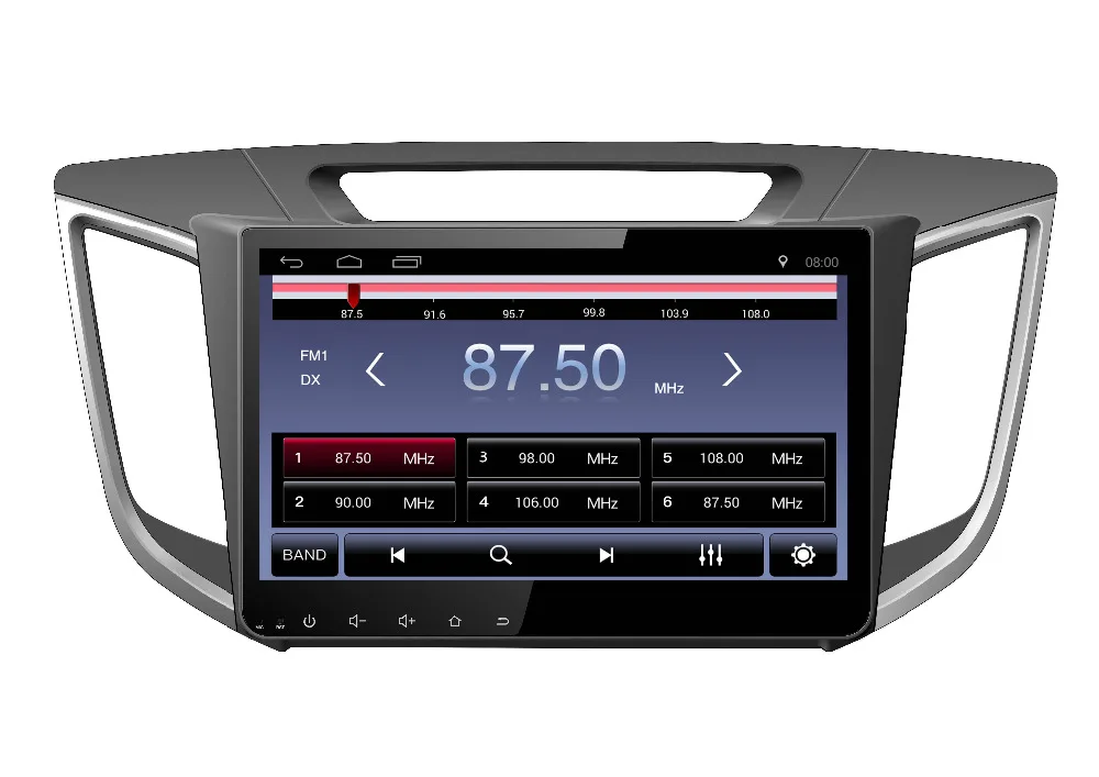 Perfect Nedehe 2G RAM 10.1" Android 8.1 car dvd gps player For HYUNDAI IX25 CRETA car dvd gps navigation audio player car radio stereo 6