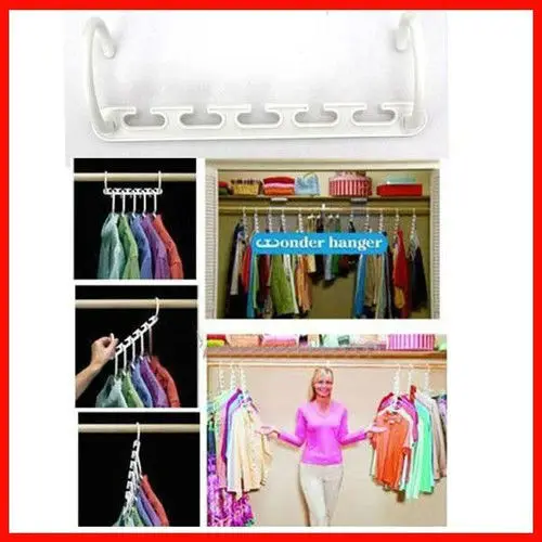 

Multifunction Plastic Magic Space Saving Clothes Hanger VAA007