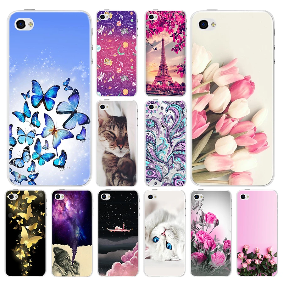 Hard Case For iphone 4 4s Cute Anime Cover Coque Protector Phone Bumper Apple Plastic Protection |