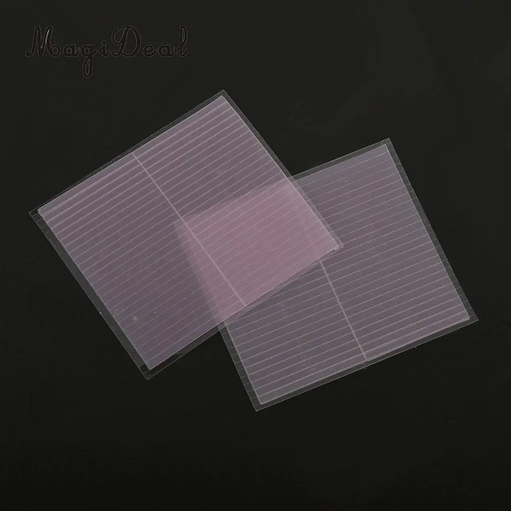 MagiDeal 100pcs Invisible Double Eyelid Eyeliner Stickers Tapes Strips Eye Makeup High Quliaty