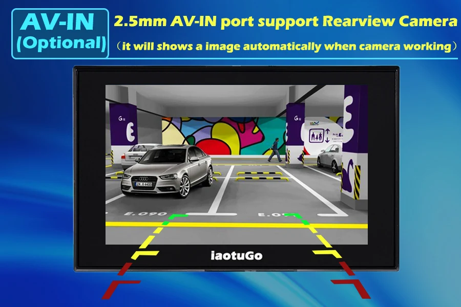 IaotuGo емкостный GPS навигационная система " HD 800*480 256 M 8G Bluetooth AVIN FM Бесплатные обновленные карты грузовиков карты ЕС