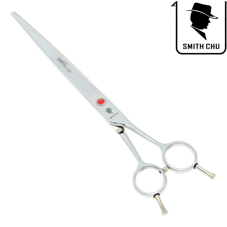 Tesoura de Corte Polegada Tesoura Upwarp Clipper Japão 440c Aço Grooming Tesouras Hair Lzs0038 8.0 Pet Cão 8 8.0 Polegada pet tesoura de corte tesoura