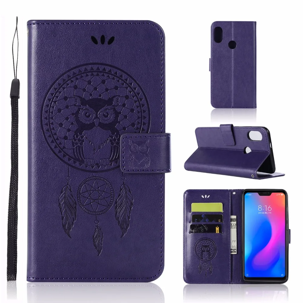 Чехол для Xiaomi Redmi Note 6 Pro 6Pro роскошный кожаный чехол с откидной крышкой Note6 кошелек