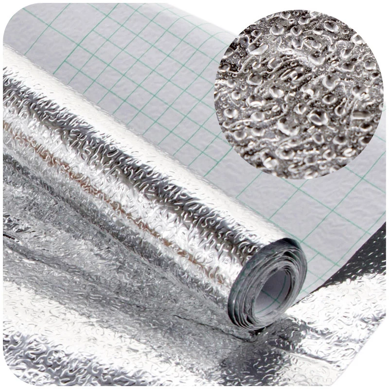Kitchen Oil Proof Waterproof Sticker Aluminum Foil Kitchen Stove Cabinet Wall Stickers Self Adhesive Wallpapers A Kitchen Oil Proof Waterproof Sticker Aluminum Foil Kitchen Stove Cabinet Wall Stickers Self Adhesive Wallpapers A