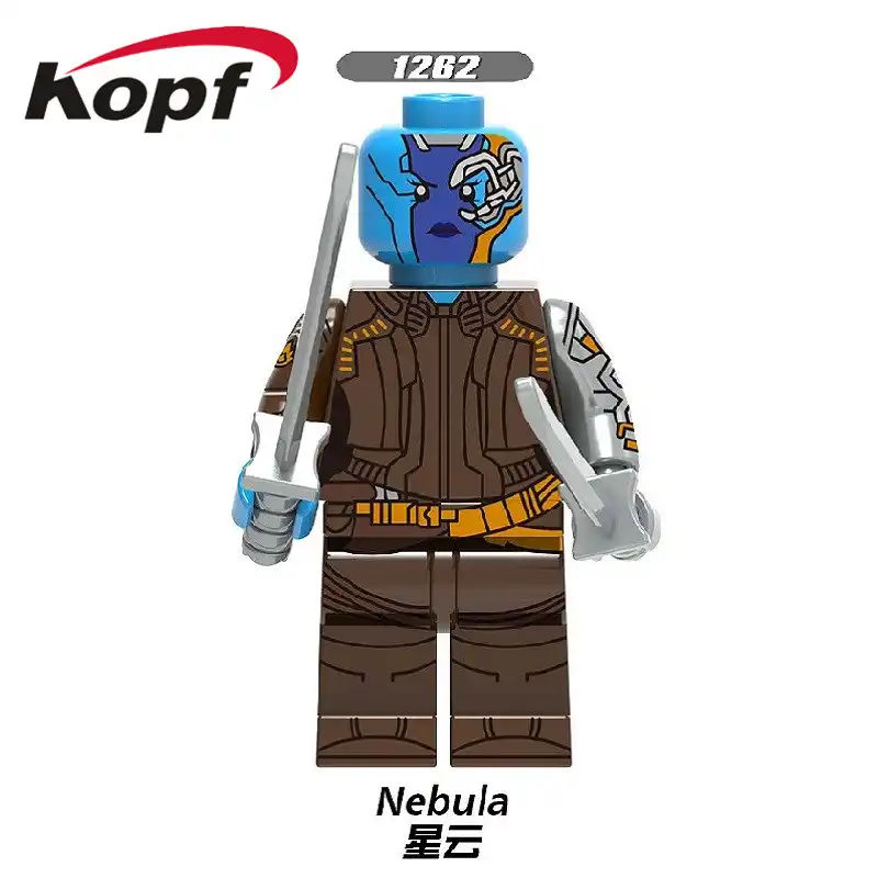 Avengers 4 Endgame Super Heroes War Machine Iron Man Nebula Thor Captain Marvel Figures Toys Compatible With Lego