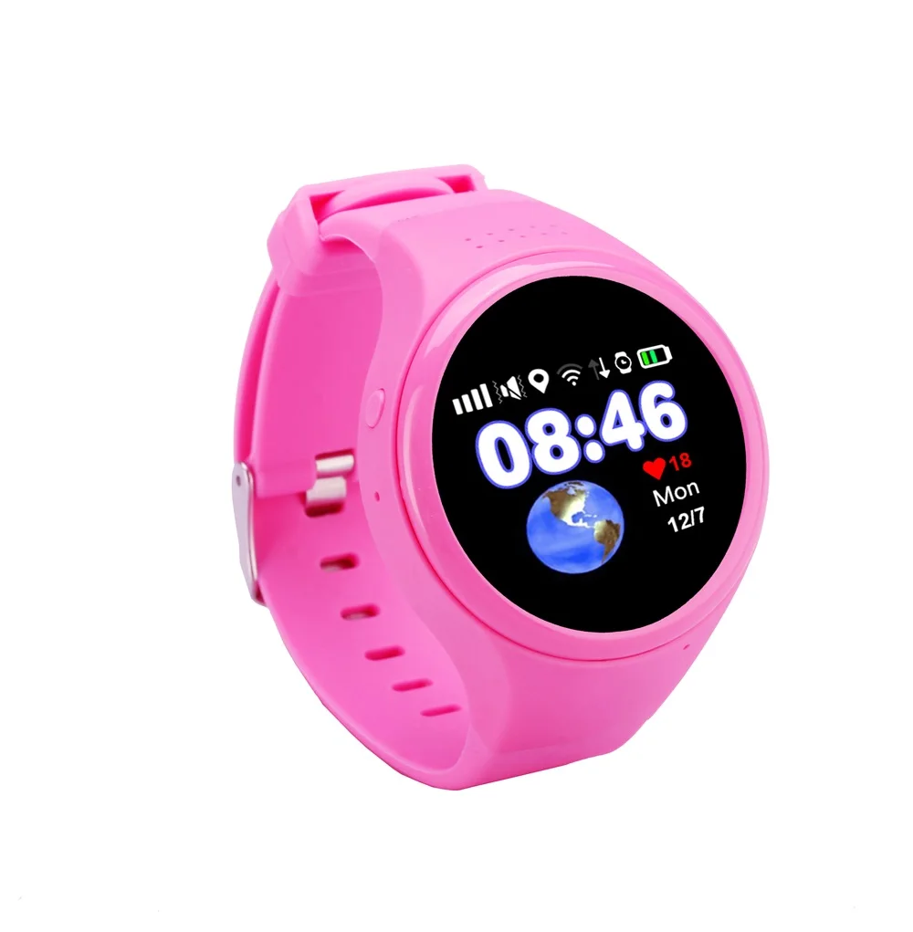 

New Child Smart Watch T88 With GPS Global Positioning Baby Watchs Kid Safe Anti-Lost Monitor SOS Call Location Device Track