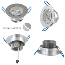 9 Вт потолочный Epistar светодиодный потолочный светильник скрытый точечный свет AC85-265v для дома светодиоды для освещения лампы