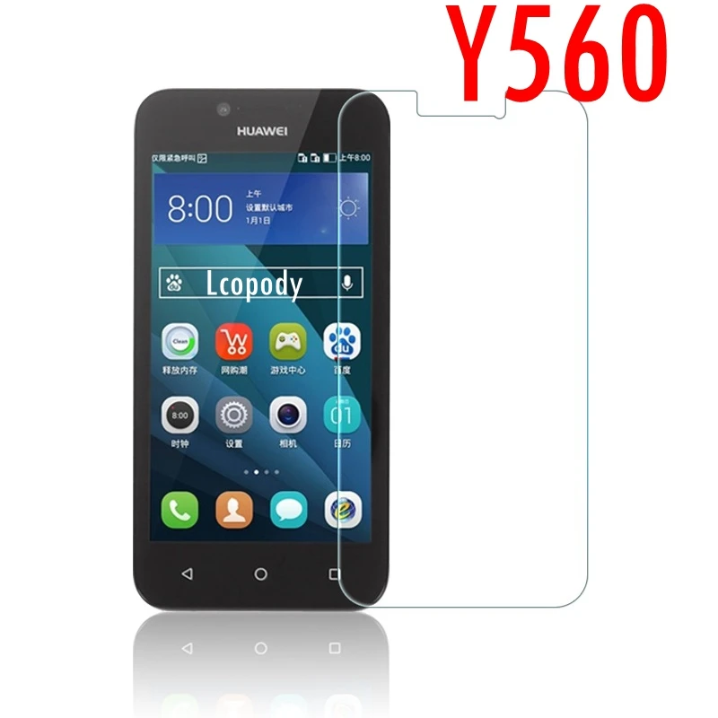 Протектор экрана из закаленного стекла для Huawei Y560 Y 560 L01 Y5 U02 Защитная пленка huawei