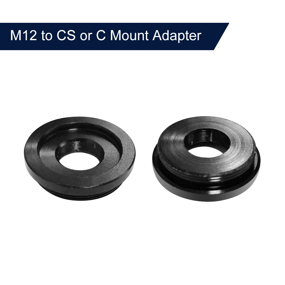 

2PCS/Lot Metal M12/C M12/CS Lens Mount Adaptor Zinc Alloy M12 to CS or C Mount Adapter Converter Ring for Security CCTV Camera