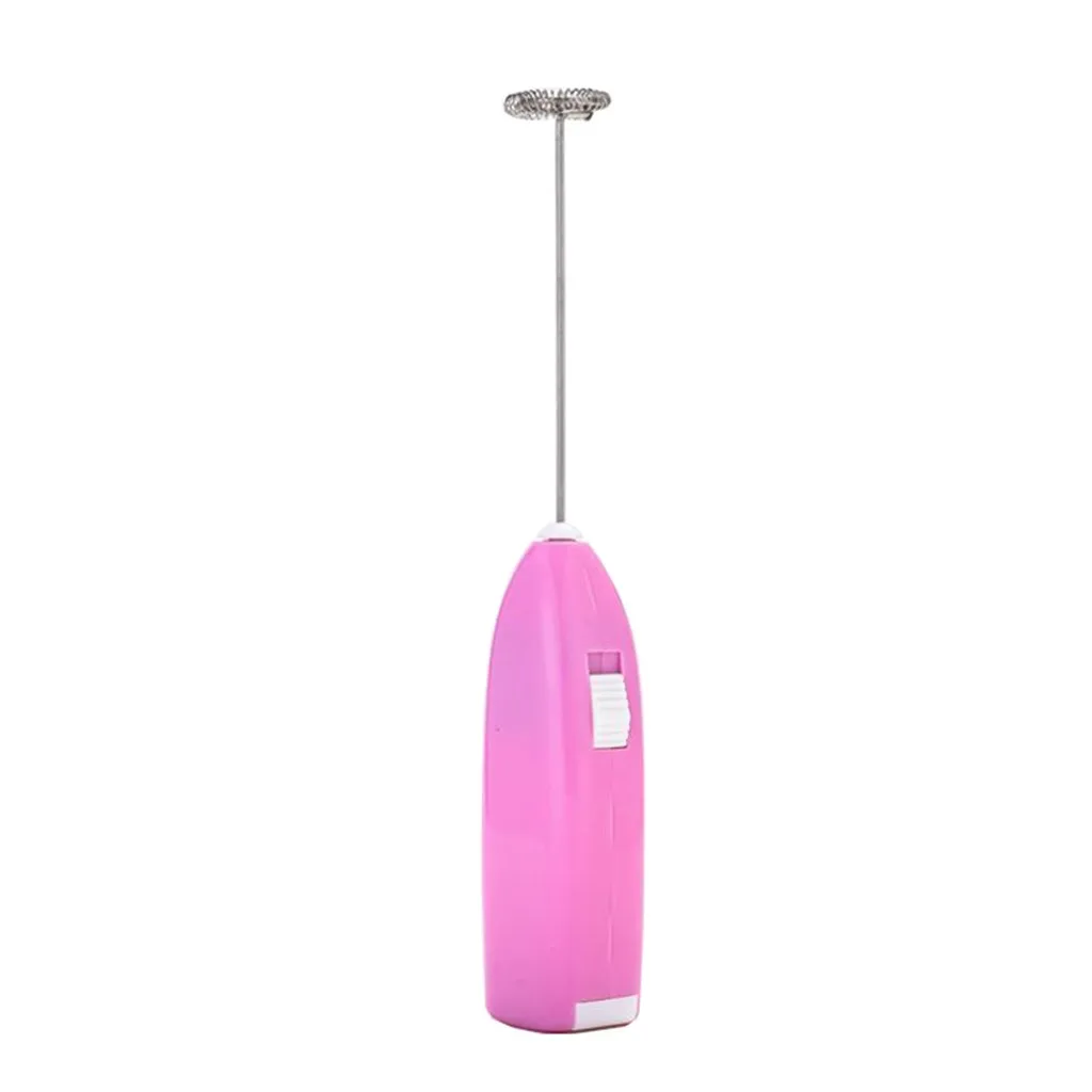 

Drinks Milk Frother Foamer Whisk Mixer Stirrer Egg Beater Electric Mini Handle Cooking Tools Fashion Hot mini mixer milk shaker