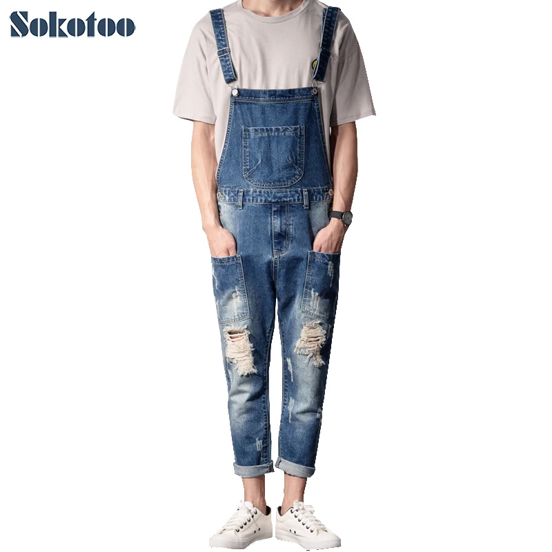 overalls with holes