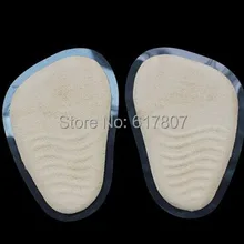 1 пара на высоком каблуке противоскользящая Силиконовая накладка на переднюю стопу для ног противоскользящая подушка для ног